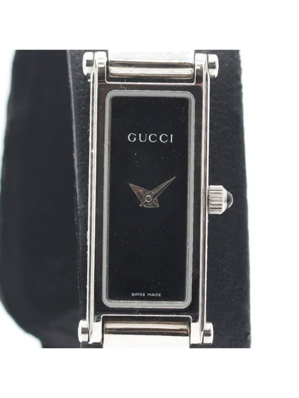 Gucci Bangle Watch Black Dial